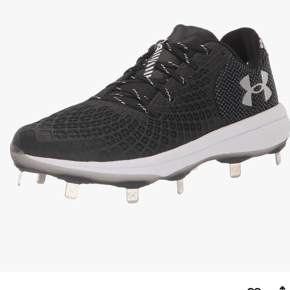 UNDER ARMOUR Women’s Glyde 2.0 Mt Softball Shoes Black Size USA 6.5 BRAND NEW